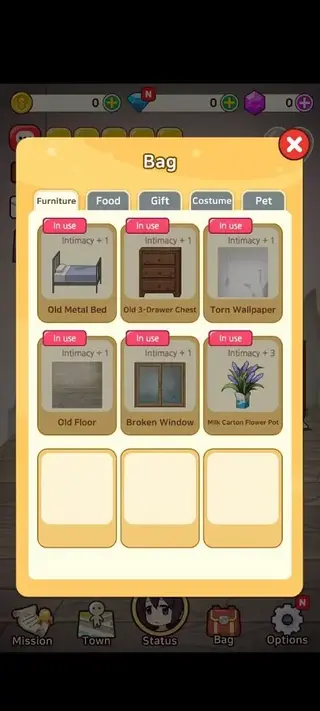 Screenshot of Lonely Girl Android
