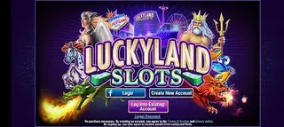 Screenshot Of Luckyland Slots App Apk