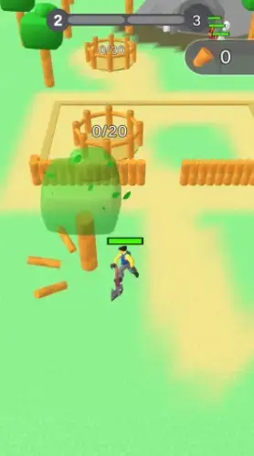 Screenshot of Lumbercraft Apk