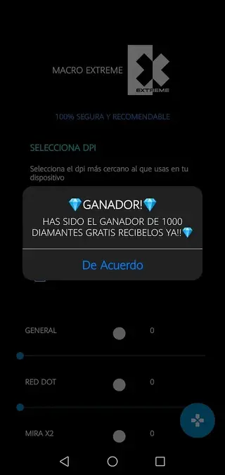 Screenshot of Macro Extreme Apk