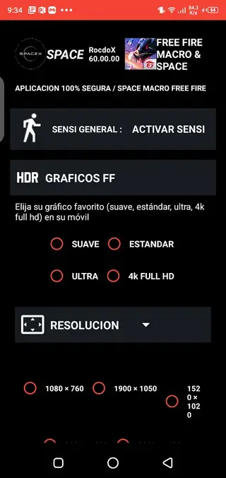 Screenshot of Macro Space v2.Apk
