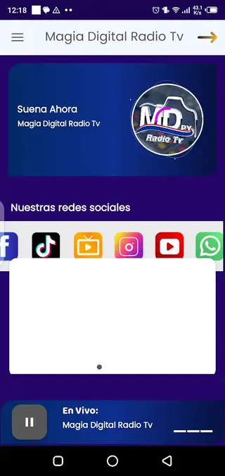 Screenshot of Magia TV Apk