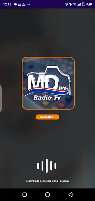 Screenshot of Magia TV App