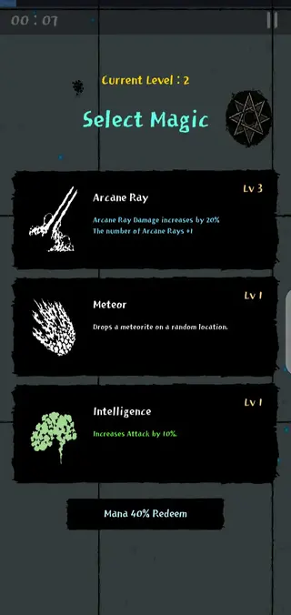 Screenshot of Magic Survival Mod Android