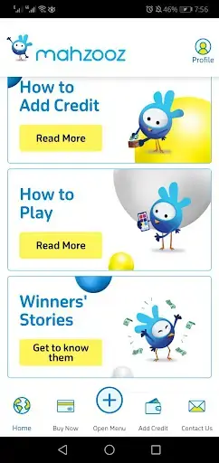 Screenshot of Mahzooz App Download