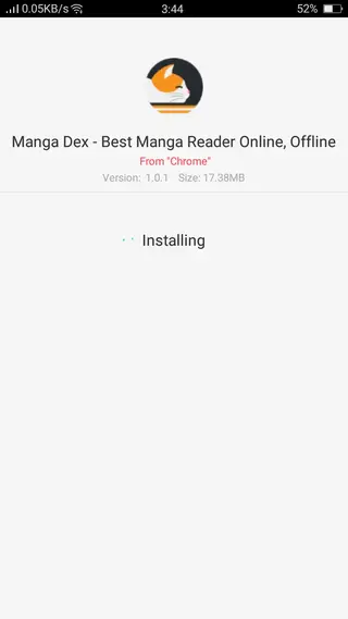 Screenshot of Mangadex Apk