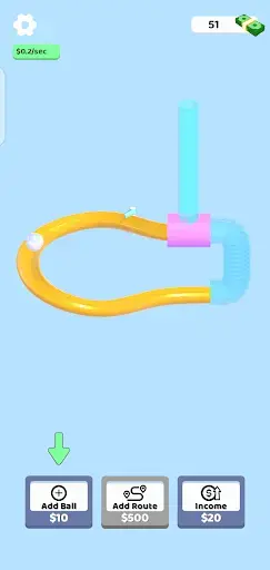 Screenshot of Marble ASMR Game