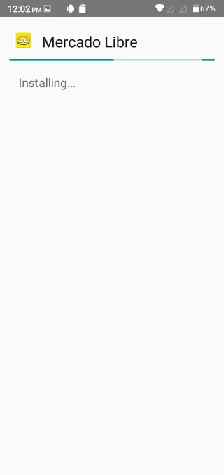Screenshot of Mercado Libre App
