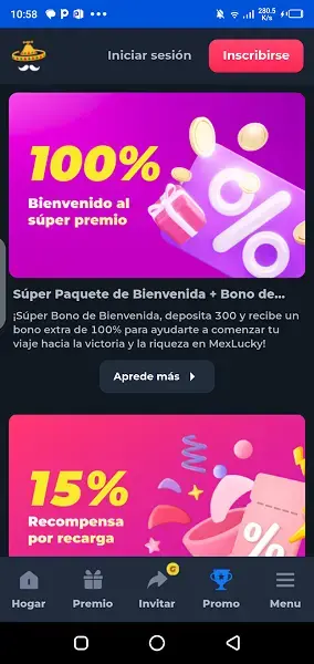 Screenshot of MexLucky Apk