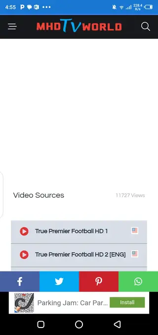 Screenshot of MHDTVWORLD XYZ Apk