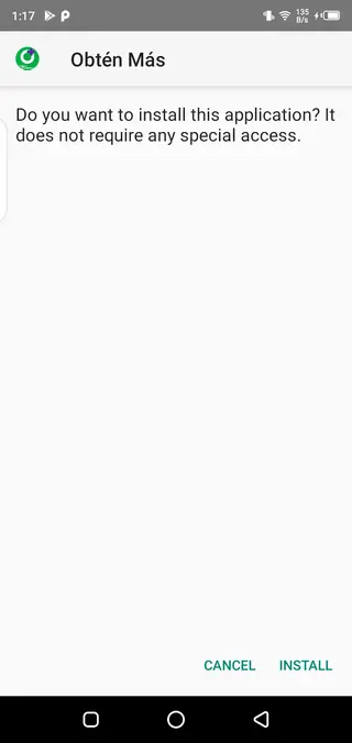 Screenshot of MI Beca Para Empezar
