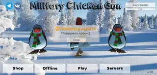 Screenshot of Military Chicken Gun Apk