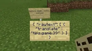 Screenshot of Minecraft Bedrock Mobile