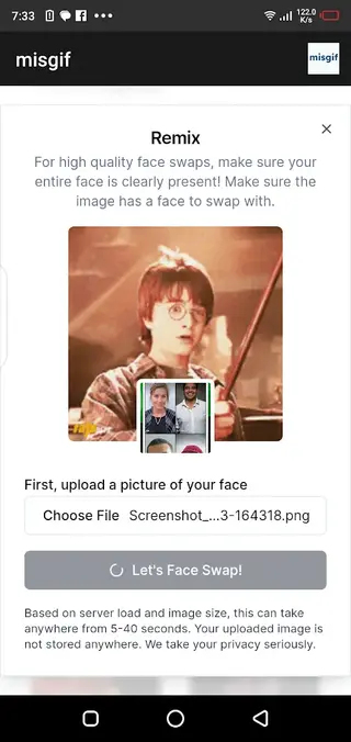 Screenshot of MisGif Download