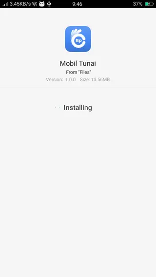 Screenshot of Mobil Tunai