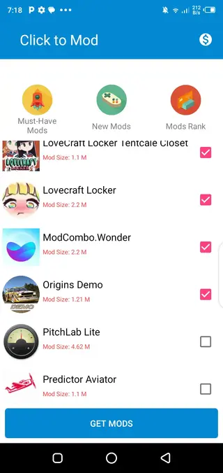 Screenshot of Mod Pure Download