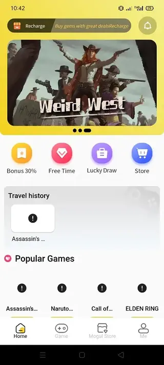 Screenshot of Mogul Cloud Game Apk