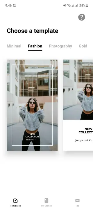 Screenshot of Mojo App