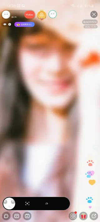 Screenshot of MoreinLive App