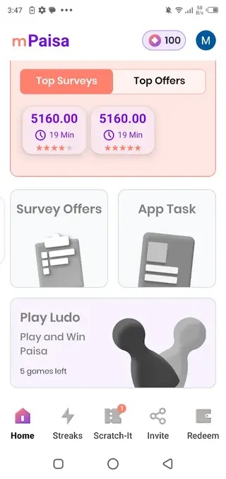 Screenshot of MPaisa Android