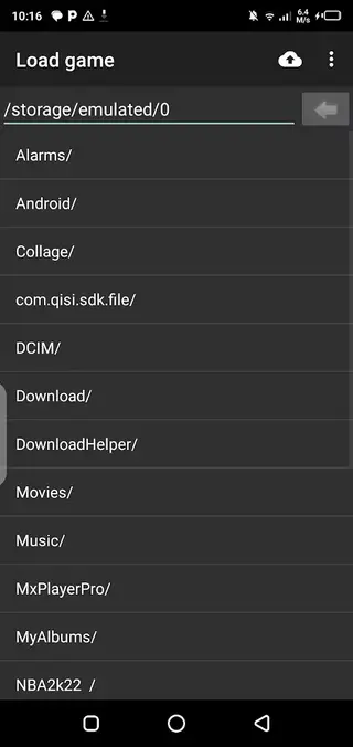 Screenshot of My Boy Full App