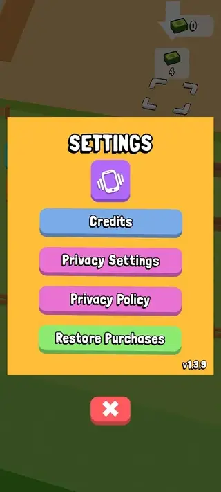 Screenshot of My Mini Mart 2D Game