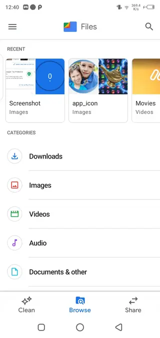 Screenshot of Nearby Share Apk