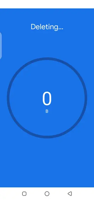 Screenshot of Google Nearby Share