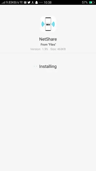 Screenshot of NetShare Pro App Apk