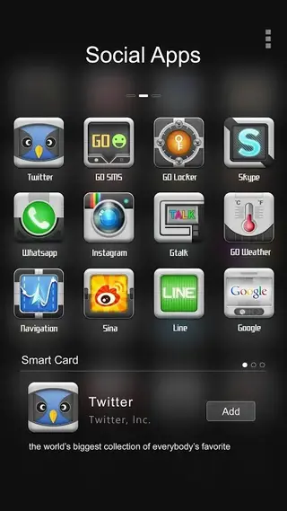 Screenshot of New Epoch App