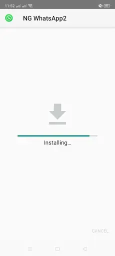 Screenshot of NG WhatsApp Apk