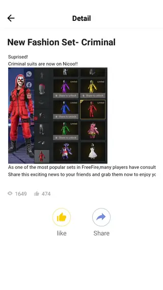 Screenshot of Nicoo App