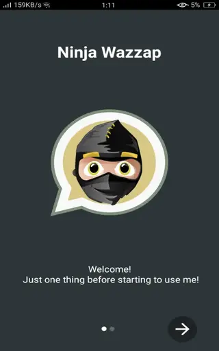 Screenshot of Ninja WhatsApp