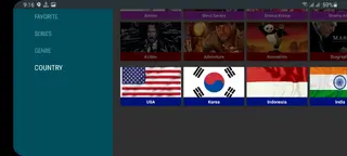 Screenshot of Novie TV Apk