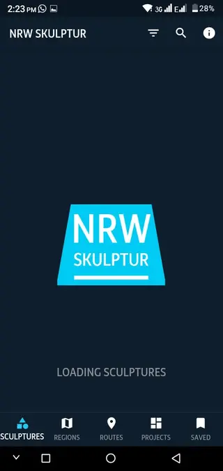 Screenshot of NRW Kultur App