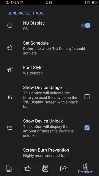 Screenshot of NU Display Apk