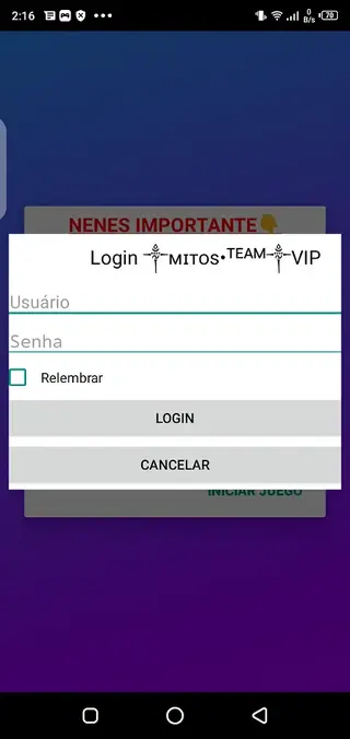 Screenshot of NUEVO MOD MENU Apk