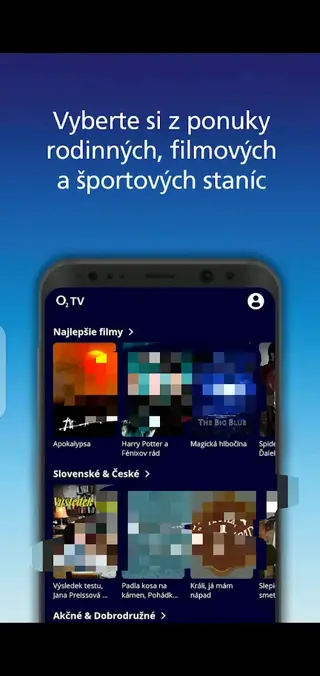 Screenshot of O2 TV SK Apk