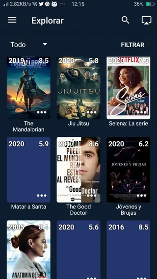 Screenshot of OctoStream App