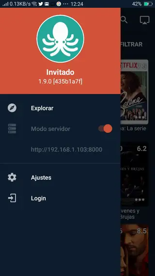 Screenshot of OctoStream Apk
