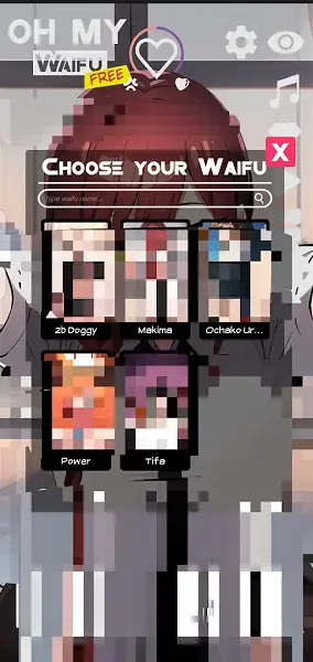 Screenshot of Oh My Waifu Android