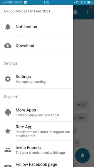 Screenshot of Okubo Mega HD App