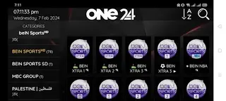 Screenshot of One24 TV Download