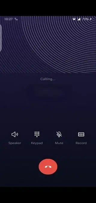 Screenshot of Oneplus Dialer