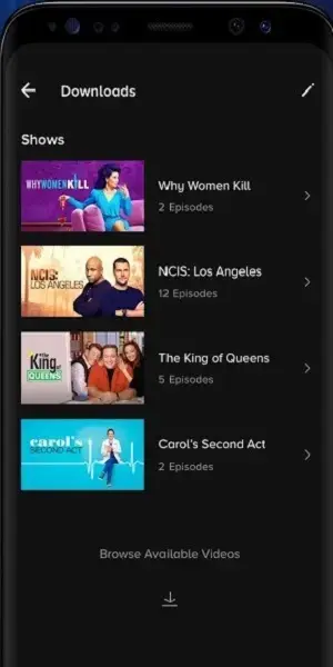Screenshot of Paramount Plus Apk