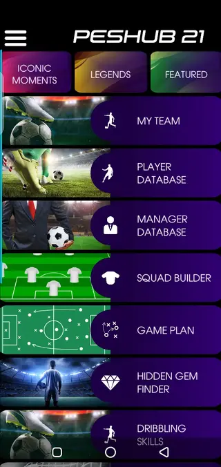 Screenshot of PESHUB 21 Apk