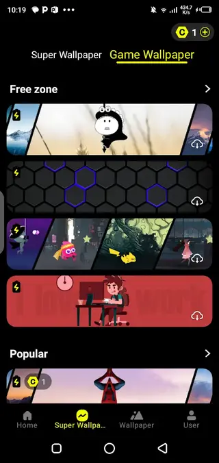 Screenshot of Pika Super Wallpaper Android