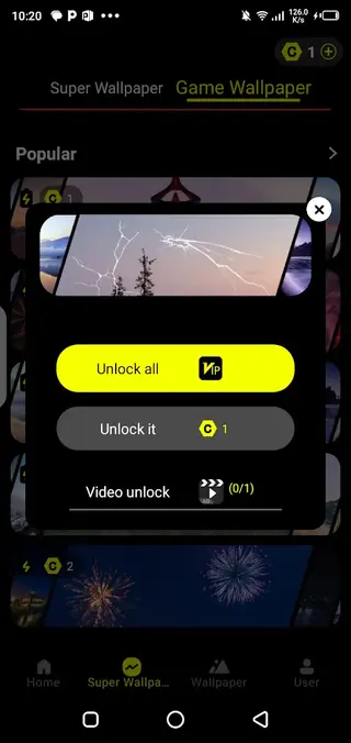 Screenshot of Pika Super Wallpaper Download