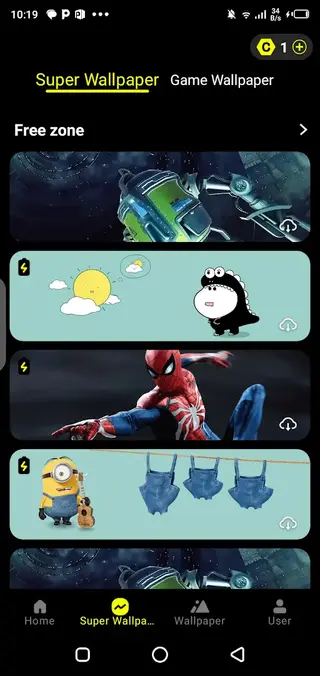 Screenshot of Pika Super Wallpaper Apk