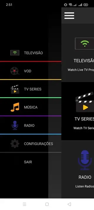 Screenshot of Pinguim TV Apk
